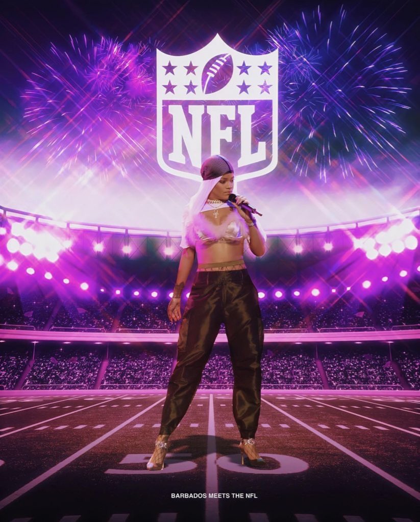 gabgonebad's tweet photo. 40 days left until Rihanna’s Super Bowl Halftime Show 🏈 https://t.co/6XrlaVOaNm