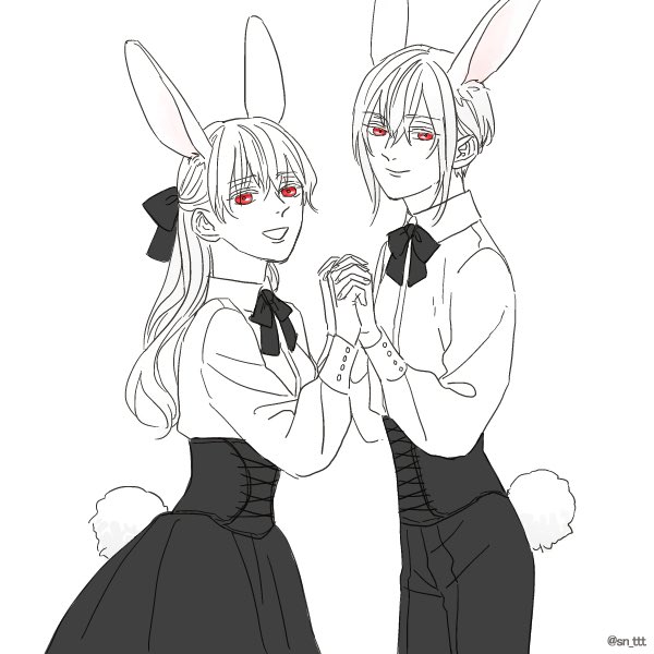 再掲ですがうさぎ年ということで!
今年もよろしくお願いします🐇 