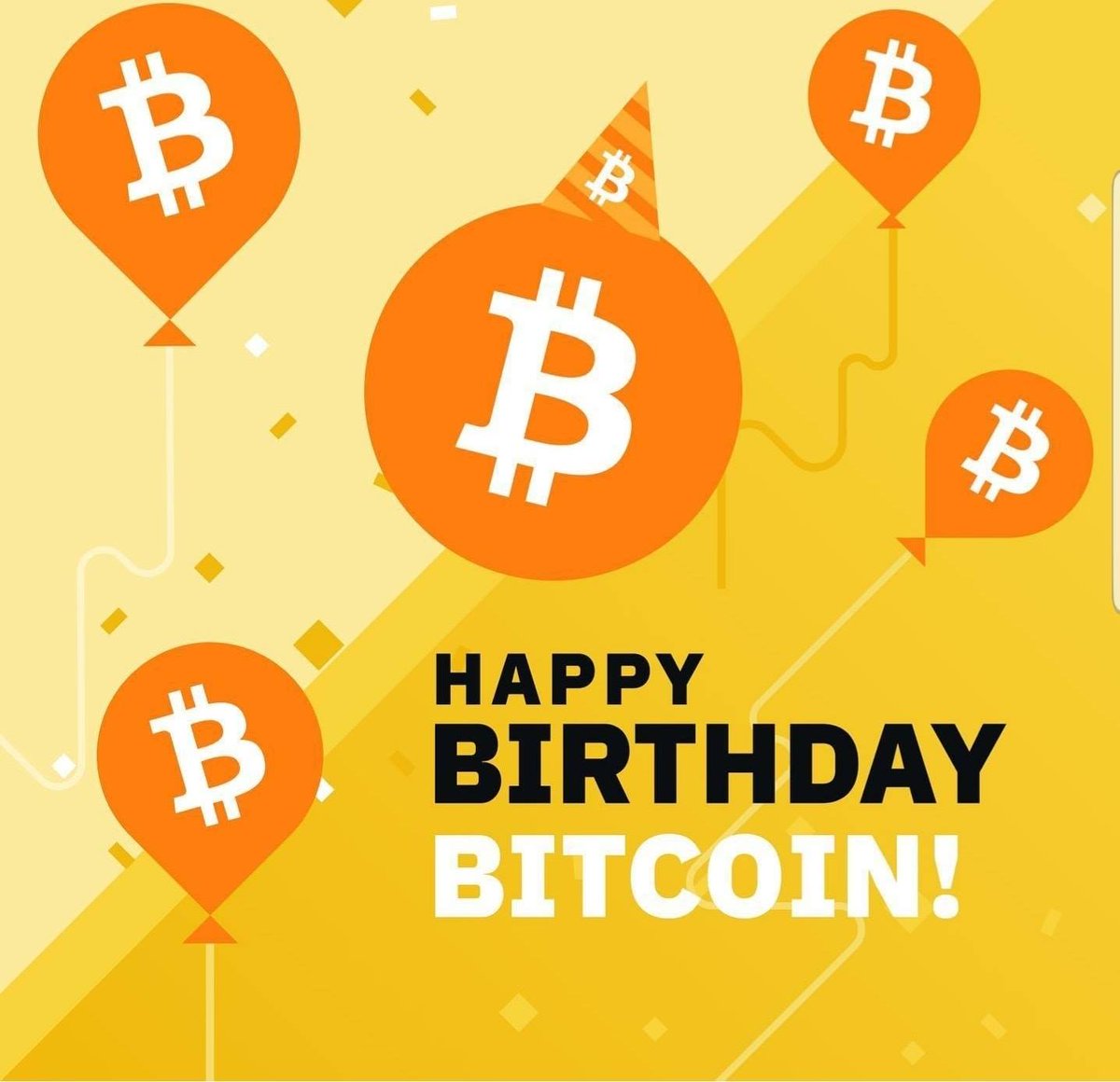 Happy 14th birthday, #Bitcoin  😻 #BSC #BTC #Crypto