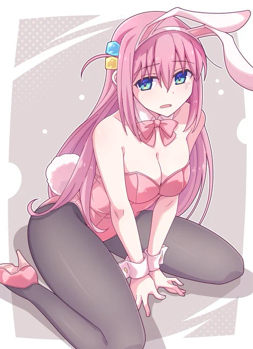バニーぼっちちゃん3日目。#100日チャレンジ 