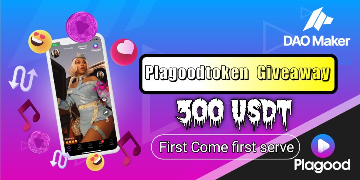 Virtual Land x Plagood - Massive #Giveaway 🔥

😱 Total Giveaway Pool - $300 USDT 🎁

To Enter ⤵️
➡️ Follow 
<a href="/VirtualLand_/">Virtual Land || Metaverse ❤️‍🔥</a> &amp; <a href="/NFTVenturePro/">NFT Venture || Web 3.0 🧭</a> &amp; @plagoodtoken 
➡️ Like, RT &amp; Tag 3 Friends
➡️ Finish Gleam : gleam.io/1uTRU/usdt-giv…

#PGT #Giveaway #Airdrop #fcfs #NewAirdrop