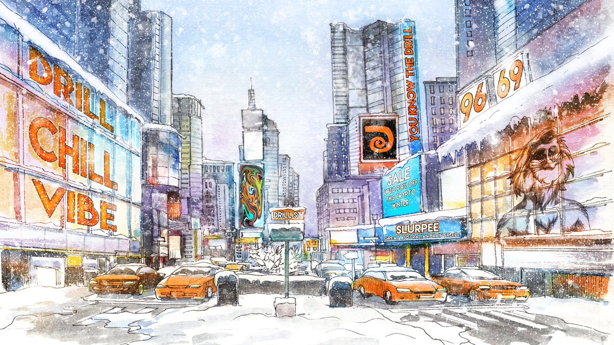 DrillClubNFT's tweet photo. As the winter storm rages on,
The wanderer seeks shelter in a new home.
He carries the lessons of past with him, 
As he sets out on a new journey ready to begin.
Follow and Noti's 🔔 ON...

#DrillClub #NFTs #SolanaNFTs #NFTCommunity https://t.co/gx7scQVHPn