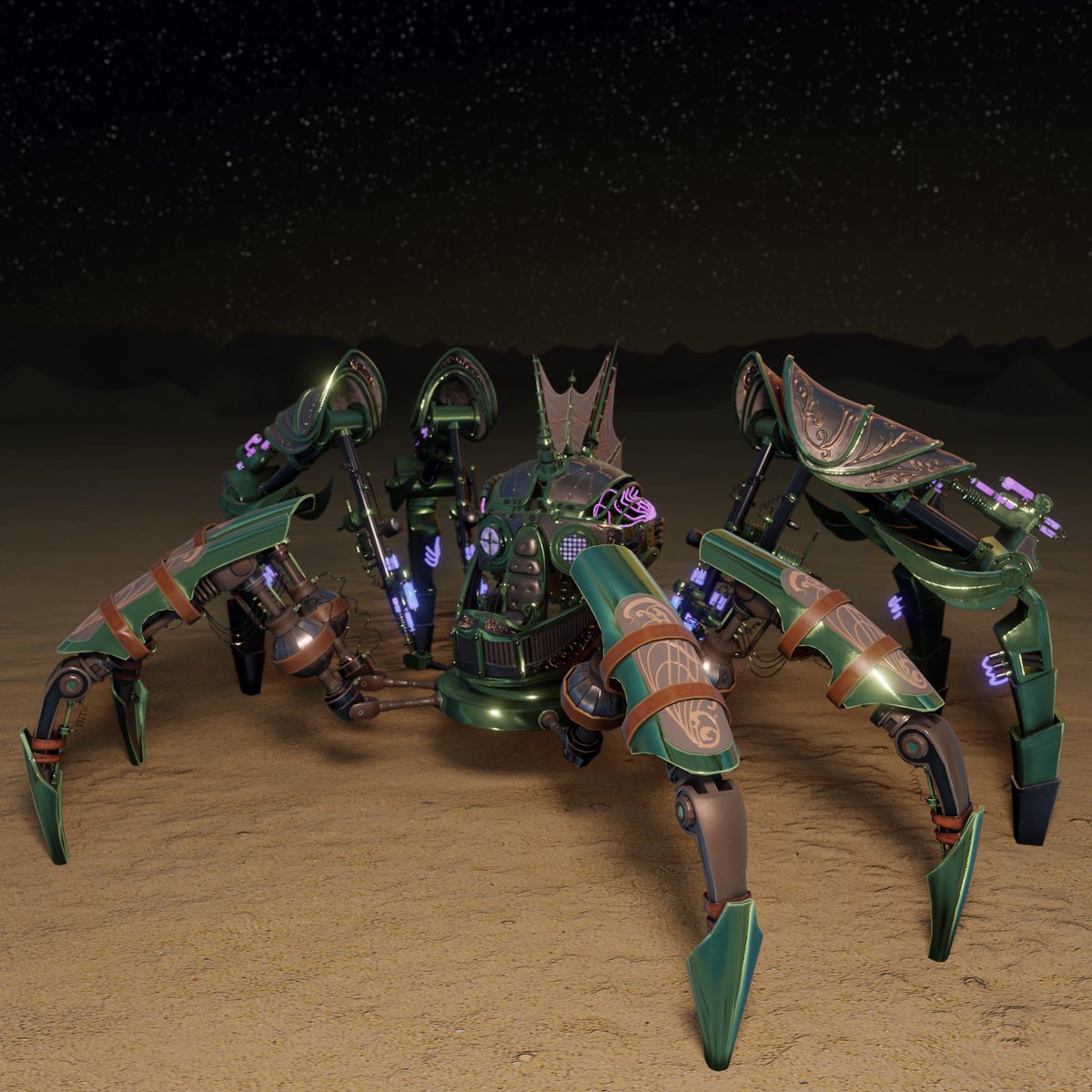 SeedifyFund's tweet photo. One thing is for sure. Legendary 8 legged Bloodmothers were gonna be the most sought after!

Their blueprint is rarest among genesis creations. Load they carry, biggest compared to all the mounts.

🕸️ Tag 3 Friends, RT and Like for 5 WL spots for the upcoming #NFT sale on 26th!🕸️ https://t.co/fgjMy1wLf2