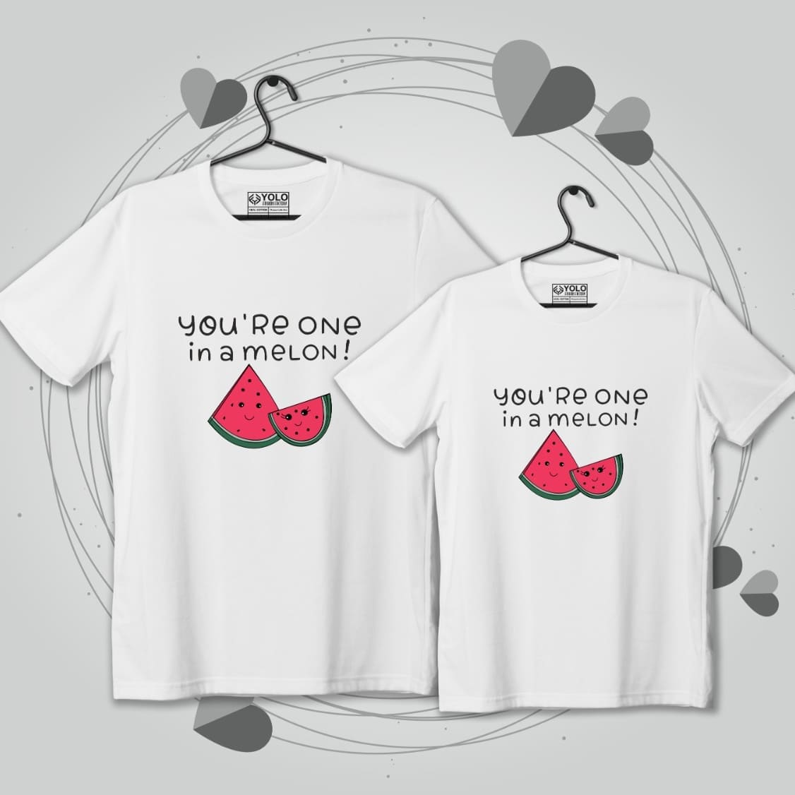 One in a melon 🍉💞
Customized couples T-shirts
.
.
.
For details
Contact us : 97505 97508 ; 04562-356983
.
.
.
#oneinamelon #couples #couplestees #couplesfashion #couplescollection #couplesgoals #couplesgift #customizedtshirts #cotton_tshirt #tshirtfashion #yolofashionfactory