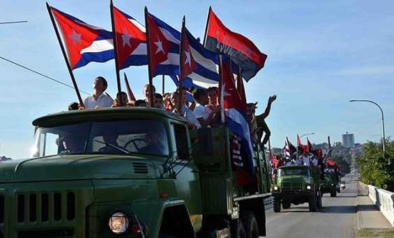 #EneroDeVictoria reeditan los jóvenes  la caravana de la libertad, seguimos haciendo para #JuntarYVencer . Está es mi #Cuba #VengaLaEsperanza.
#UJCdeCuba 
#UJCMatanzas #LimonarEnVictoria