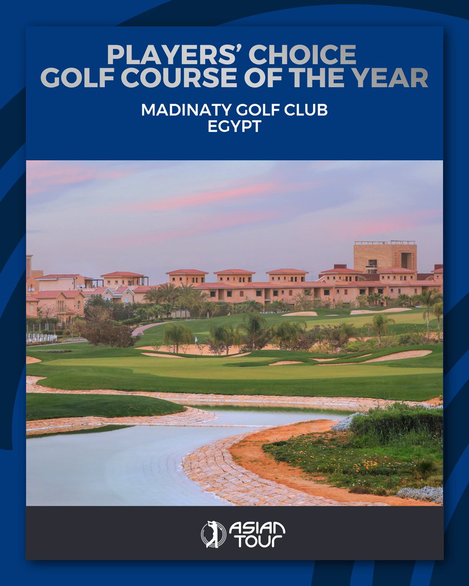 Madinaty Golf Club, opened in late 2020, hosted the 𝗜𝗻𝘁𝗲𝗿𝗻𝗮𝘁𝗶𝗼𝗻𝗮𝗹 𝗦𝗲𝗿𝗶𝗲𝘀 𝗘𝗴𝘆𝗽𝘁 in November 2022 and its golf course was an instant hit with the players.🙌

#whereitsAT