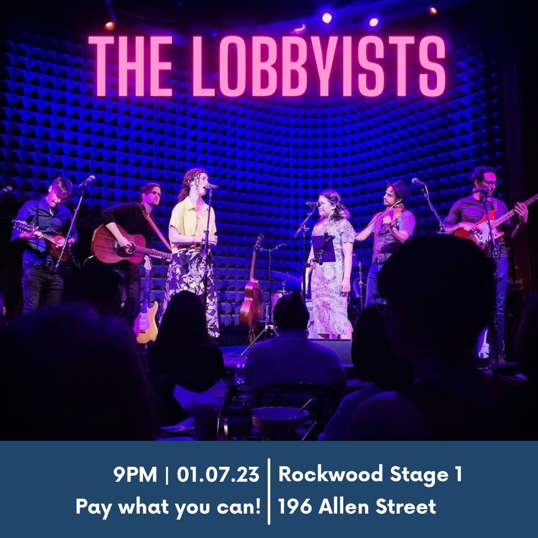 We can hardly wait to share a special night of music with you! Hailing from as far as Nashville and Vermont and as close as the outer boroughs, we somehow managed to pull together as many of us as possible for our first show of 2023! Come join us <a href="/RockwoodNYC/">Rockwood Music Hall</a> 1/7/23 at 9pm