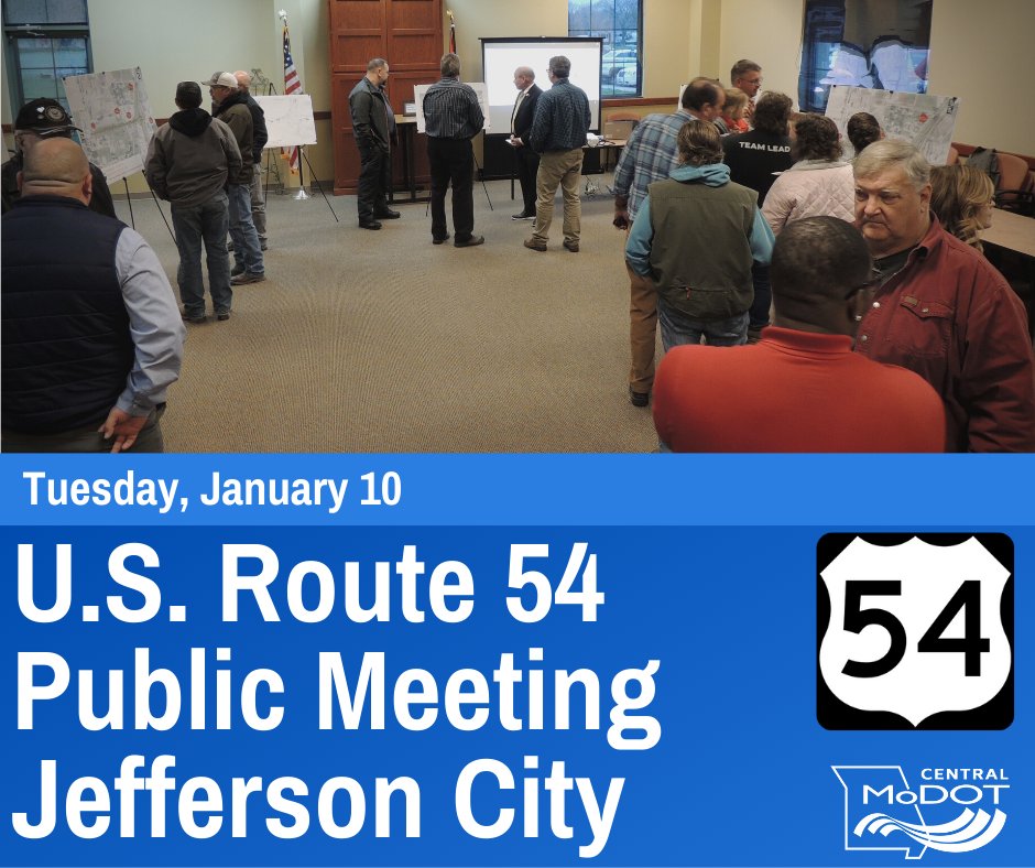 MoDOT Central District on Twitter "Join us on Tuesday, January 10, at