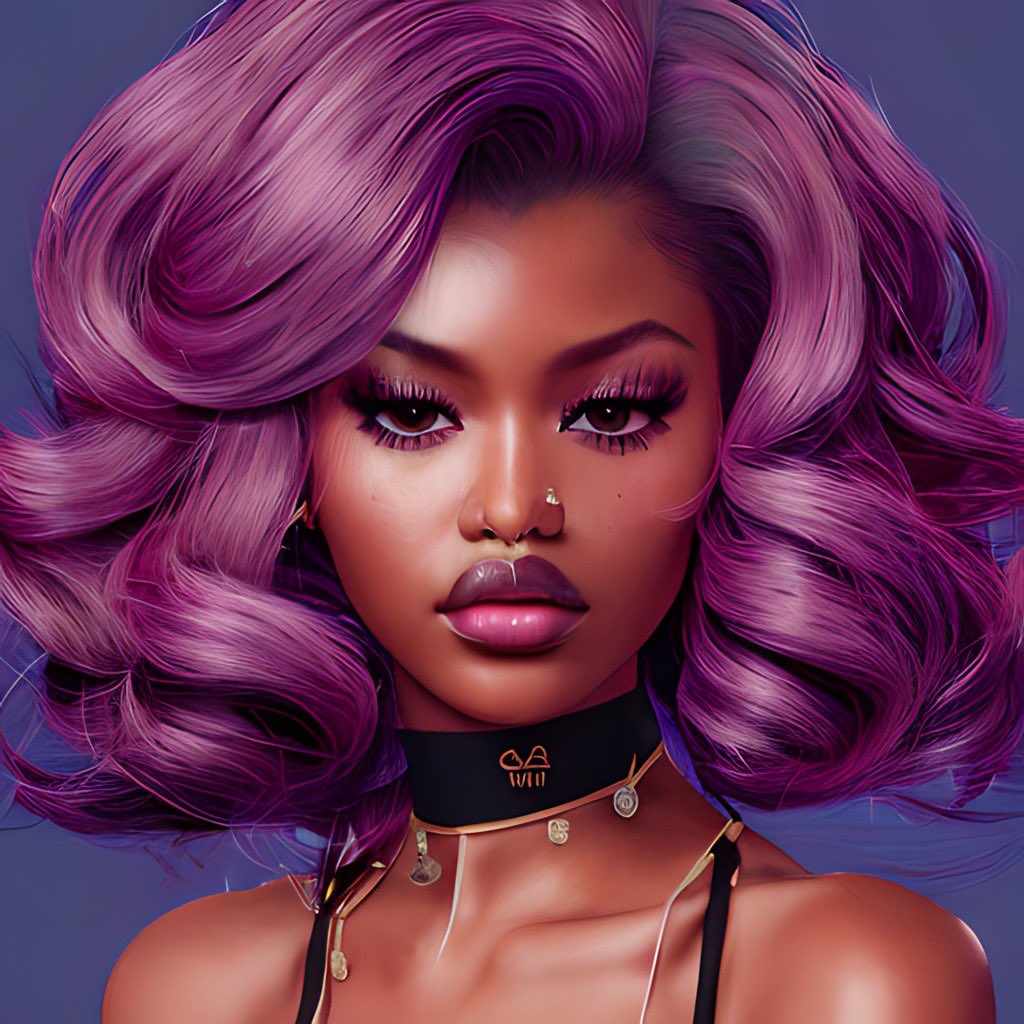 Miss Dawny with the #wigs hunty 🤌🏾✨
#AI #DawnAI #Virtual #Metaverse