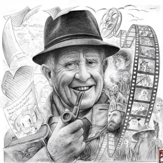 HOY 3 de enero es el Cumpleaños de Tolkien, y lo celebramos con todos vosotros en la #TolkienBirthdayToast y mostrándoos la fabulosa ilustración de <a href="/IvanCavini/">Ivan Cavini</a> que será la nueva imagen que define lo que es <a href="/ElAnilloUnico/">El Anillo Único</a>.
¡Por el Profesor! 🍻