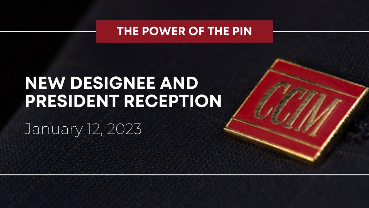 Join us for the Jan. 12 reception celebrating our newest CCIM, Drew Gannon, CCIM, 2022 Scholarship Winners, &amp; 2022 KS CCIM Chapter President, Mike Loveland, CCIM. FREE for KS CCIM members &amp; $20 for non-members. #ccim #ccimdesignee #commercialrealestate ow.ly/KC5f50M71y1