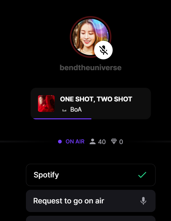 SSWSupportTeam's tweet photo. We are live now on Stationhead for #TimeAfterTimeStreamingParty ๐ถ
To join, link your spotify/Apple Music Account: https://t.co/0ctIl7osT1
Now Playing: One Shot, Two Shot - BoA
#BoAxWendyxNingNing https://t.co/frAyZU1MDf