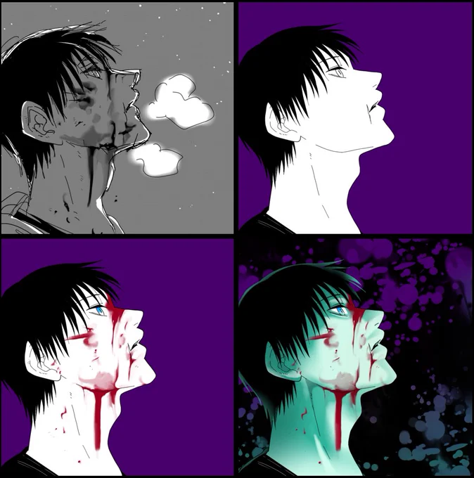 何度も同じ絵をすみません…
どれも気に入ってしまって選べない…
空いた時間ずっと絵をいじっているのが何よりの楽しみです。正月休みを満喫してます。休みが終わると静かになります 