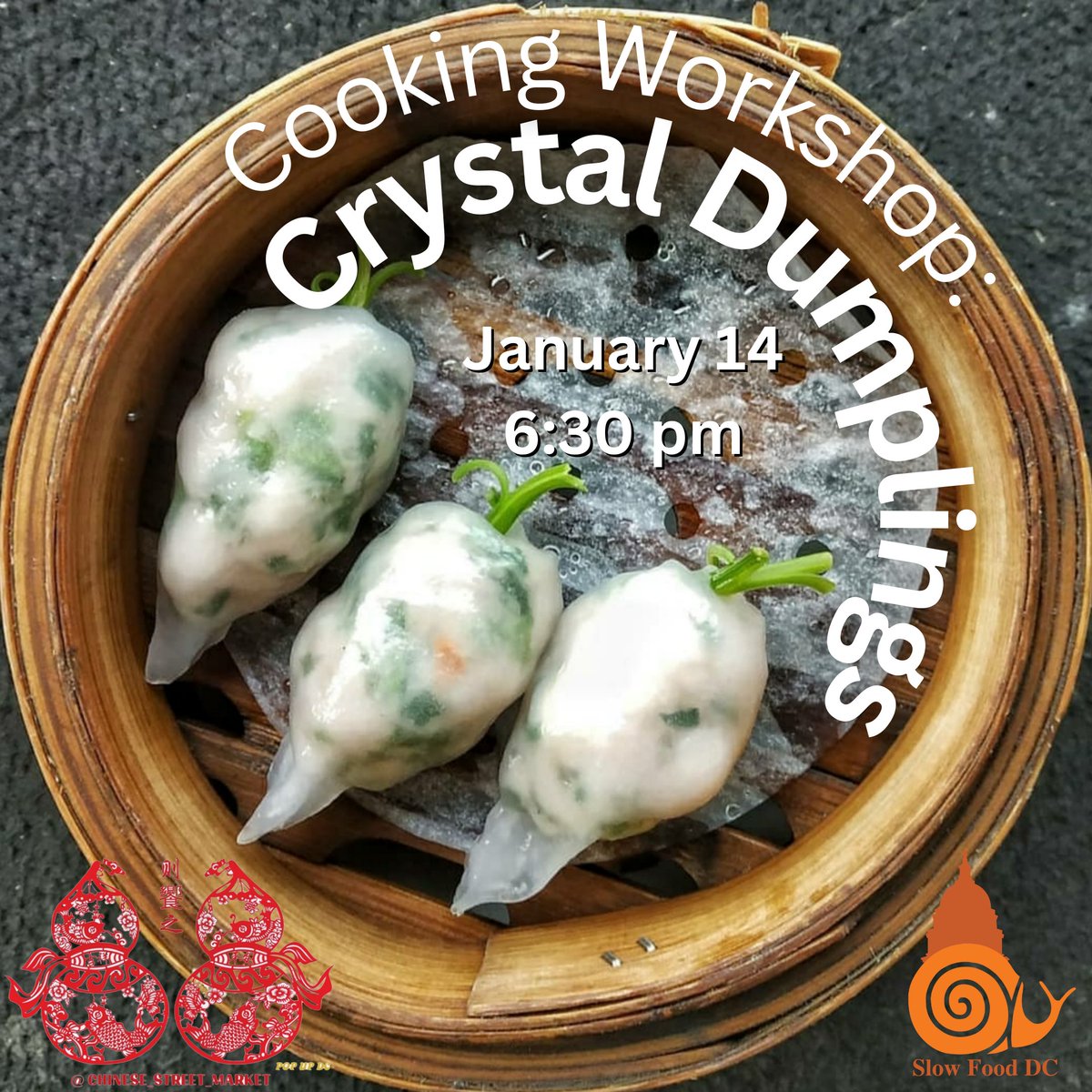 📌🐰🏮2023 Lunar New Year celebration with us! Let’s kick off with the crystal dumpling workshop gathering. More programming and special offers will be posted gradually. Come and join us! Tickets on linktr.ee/chinesestreetm…