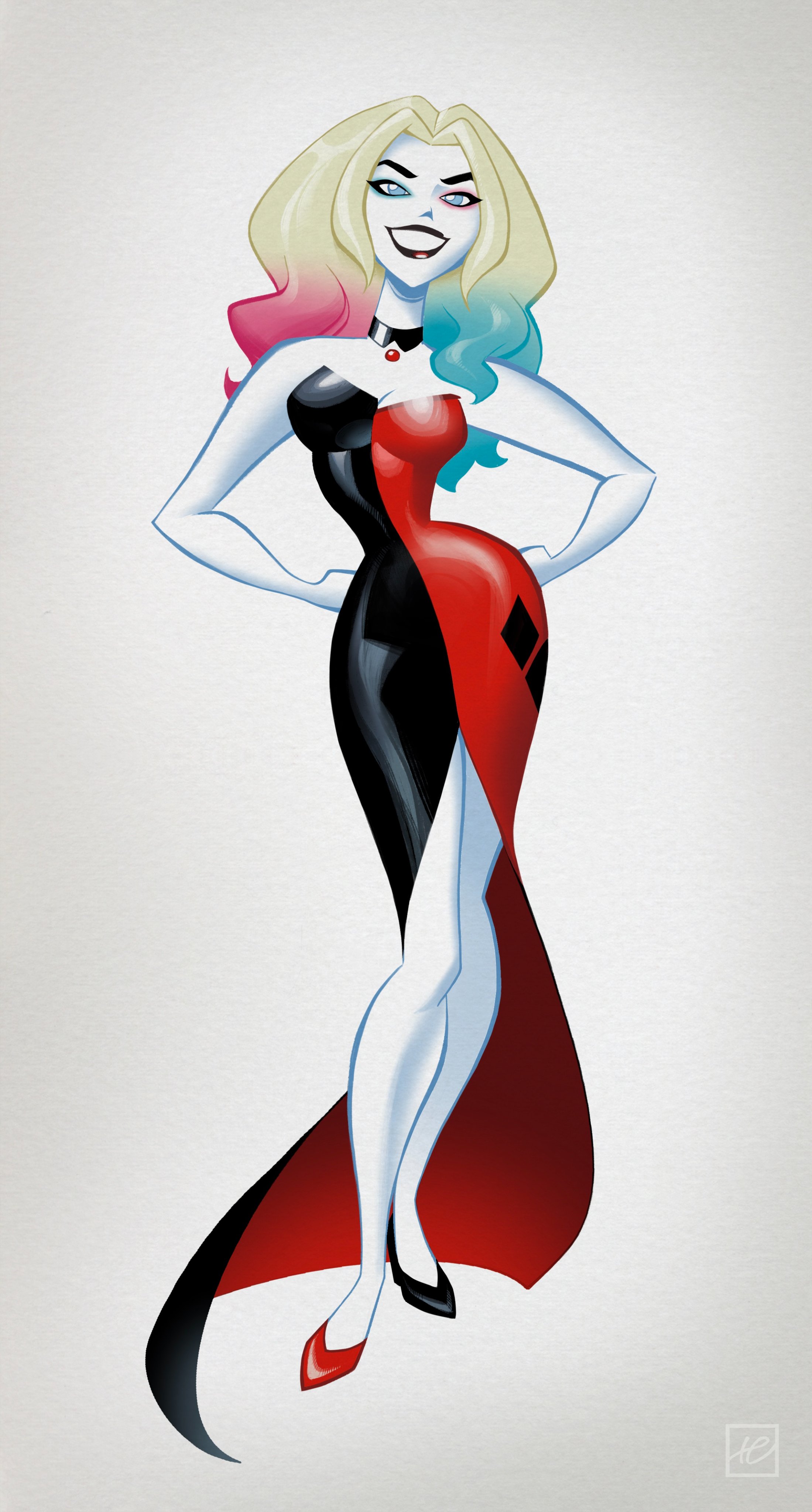 harley quinn batman the animated series costume