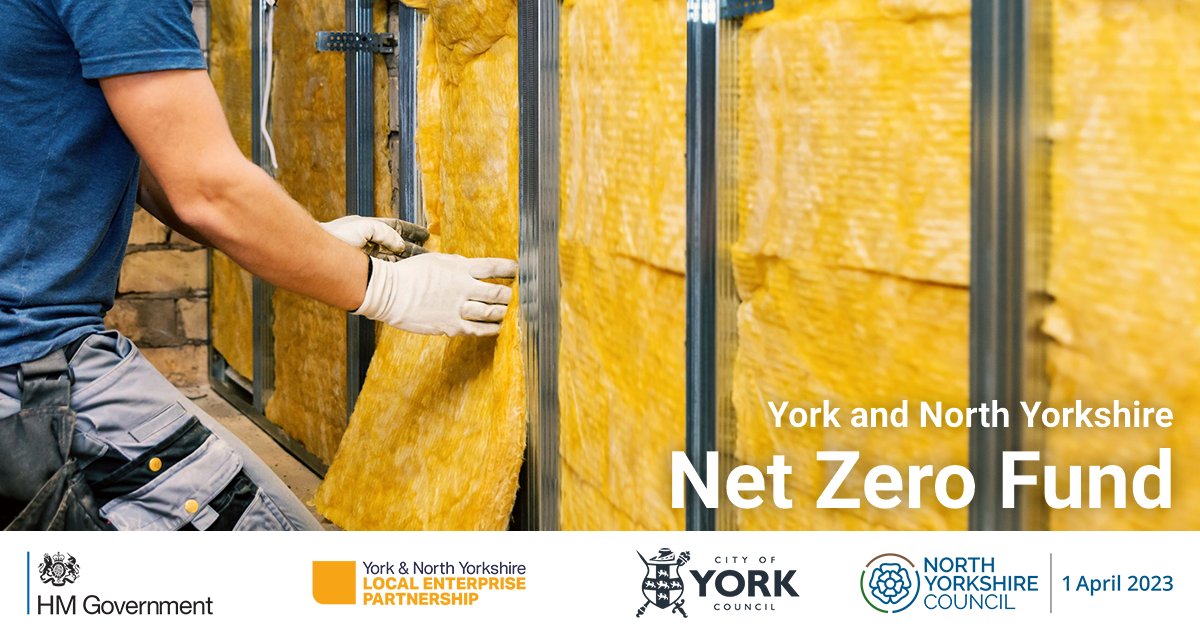 The £7m York and North Yorkshire Net Zero Fund to develop net zero projects in the region is now open for expressions of interest.

This funding is part of the @YNYDevolution deal and is subject to necessary approvals.

Find out more @YNYLEP: hubs.ly/Q01wqM9k0