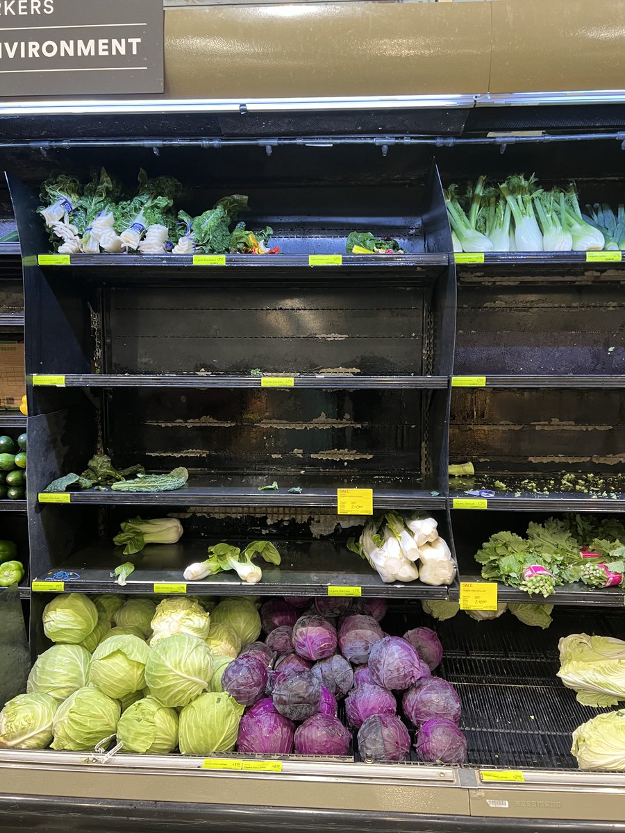 Preparing for the new year and a rain storm in the Bay Area. Scenes from Whole Foods.