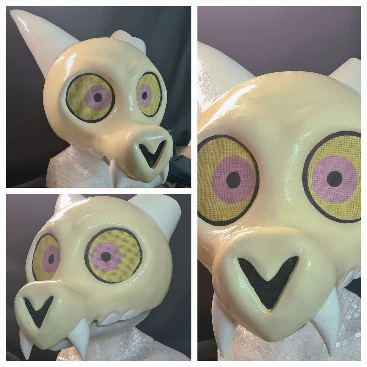 Elain3p1's tweet photo. looking for a customer for this cosplay skulldog
#furry #furryfandom #fursuitcommissions #fursuithead #fursuitfriday #fursuitbuilding #fursuiter #fursuit #FursuitEveryday #cosplay #TheOwlHouse https://t.co/GcvGBaegwW