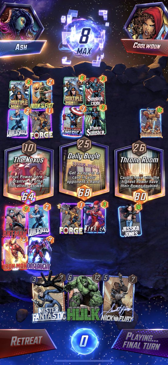 A solid win! #MarvelSnap