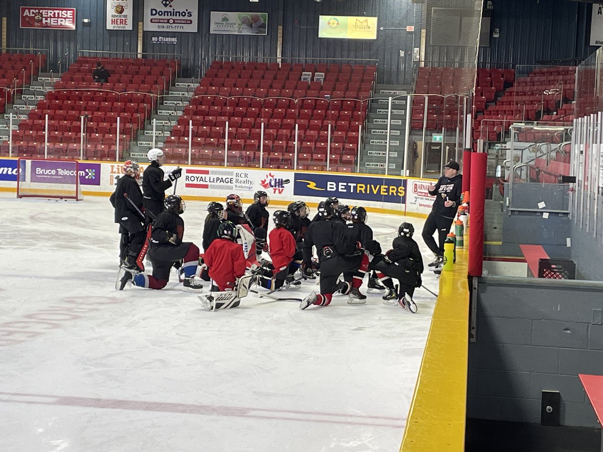 Owen Sound Attack on Twitter "Pictures from session 2 of our Lights