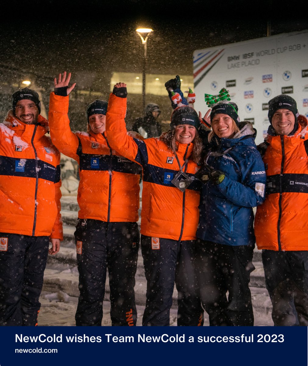 Newcold_APAC's tweet photo. We wish the Dutch Bobsleigh and Skeleton team great success with the sportive challenges and competitions in 2023!
#proudsponsor #teamnewcold #bobsleigh #skeleton #bsbn

https://t.co/EkyY15S7vF https://t.co/niyzouJZy4