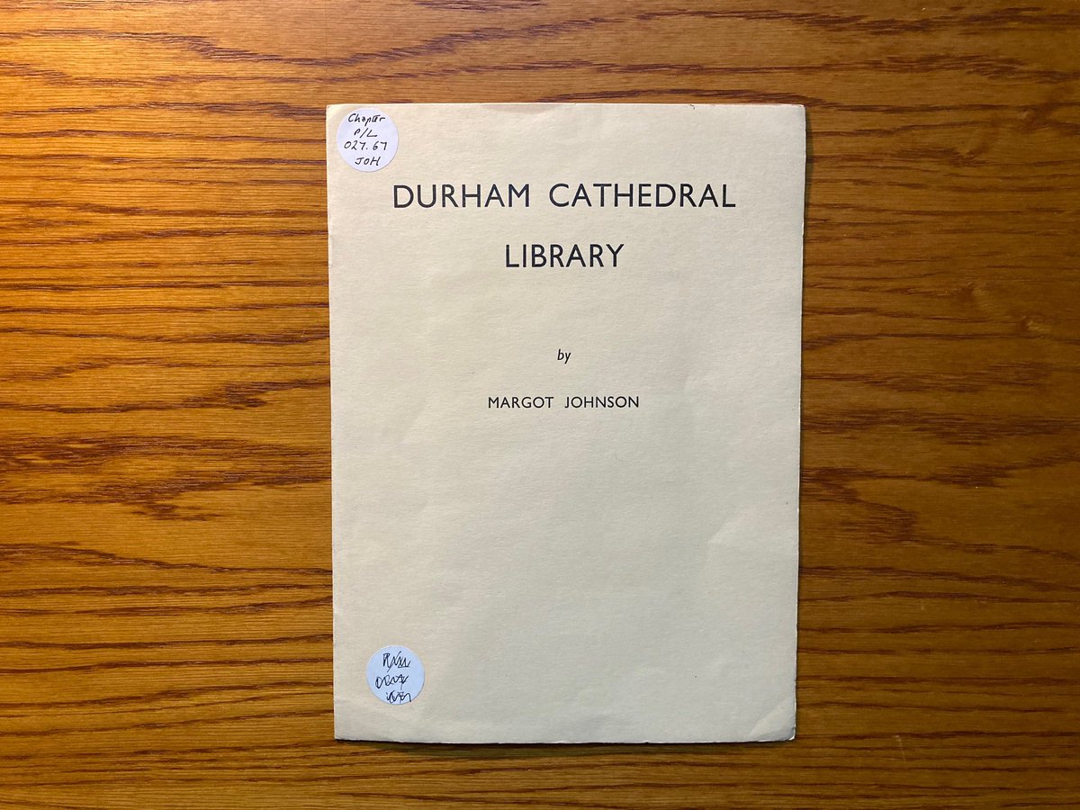 Happy New Year from Durham Cathedral Library!