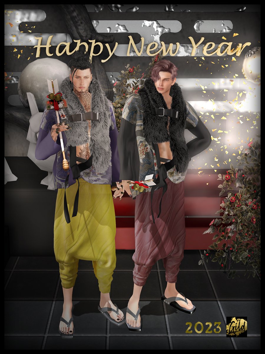 garretegray's tweet photo. #SecondLide #Gild 2023明けましておめでとうございます!今年のSLはどんな変化があるので���ょうか 皆様と一緒にワクワクしていきたい所存でございます!今年もどうぞよろしくお願い致します😼 https://t.co/PwV8Bbw8R1