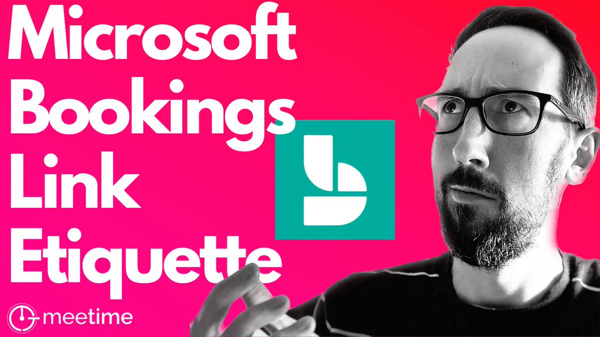 Another clip from the @greyhatbeard podcast where we discuss how to use Microsoft Bookings, why it is useful, and the unforeseen dangers of booking link etiquette! 😮

📺 buff.ly/3Va7uAa 

_____

#Microsoft365 #Microsoft #MicrosoftTeams