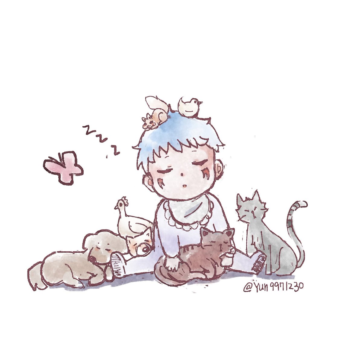 fuyun1230's tweet photo. Happy birthday !🎂🎉 
過去絵🙇🏻‍♀️
 #シンア誕生祭2023
#暁のヨナ #落書き
#AkatsukiNoYona https://t.co/RFe421YkDY