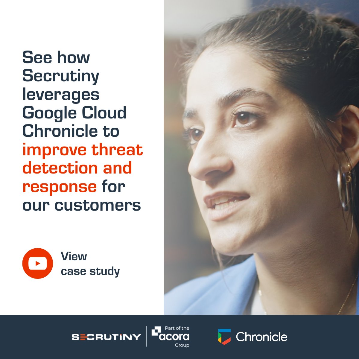 Check out our case study to see how we leverage Google Cloud @Chronicle’s SIEM and SOAR to improve threat detection and response for our customers okt.to/jm3vNu