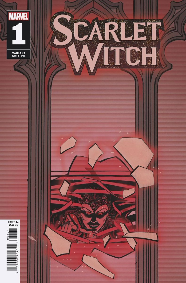 Scarlet Witch (2023) Tom Reilly Windowshades variant cover.