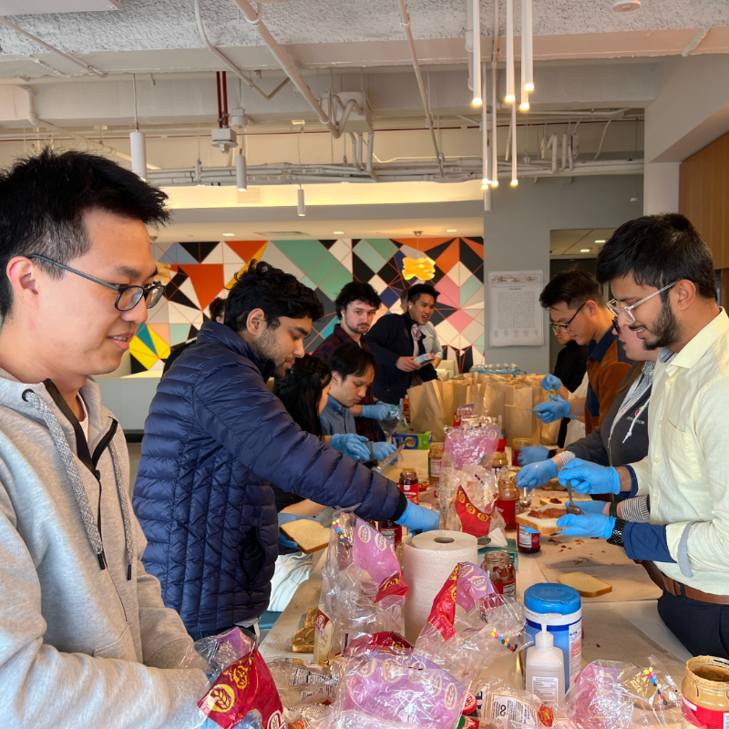 “The San Francisco and Oakland offices partnered with <a href="/Cityteam/">CityTeam</a> to make lunches for our unhoused neighbors. We successfully packaged over 100 lunch bags. Thank you to all who supported this effort!” Sean Adibi, Analyst, Sustainable Economics #AECOMvoices #AECOM #GivingBack