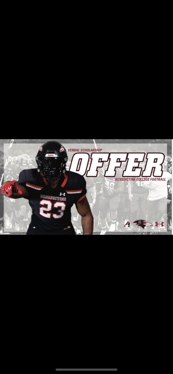 After a great conversation with <a href="/BradHines17/">Brad Hines</a> I’m blessed to receive an offer to play linebacker at Benedictine!! <a href="/RavenFootballBC/">Benedictine Football</a> <a href="/FootballTHS/">Timberland Football</a> <a href="/JPRockMO/">JP Rock</a>