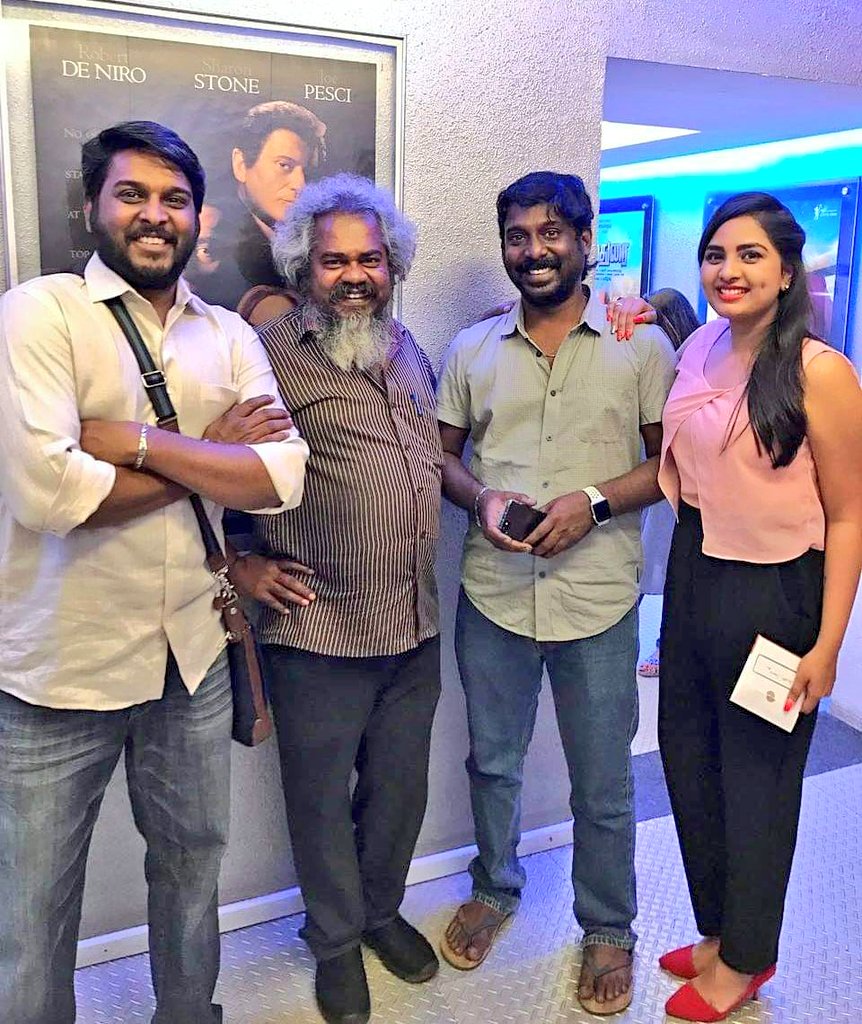 kayaldevaraj's tweet photo. #Throwback 2017 January 3rd
#Achamindri Show
Producer #VVinothkumar
Hero #VijayVasanth
Heroine #SrustiDange
@iamvijayvasanth @srushtiDange https://t.co/T8XlzXNXXh