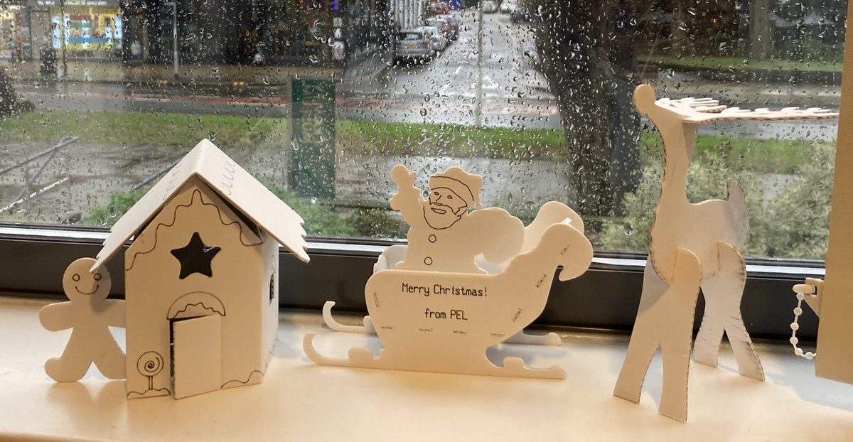 holly_p9's tweet photo. First day back at work for the year and my BoXmas Father Christmas arrived and has now joined my collection of Pel box cutouts. @preservation_e one year I will have the time to colour them in! https://t.co/vvduSeRDg9
