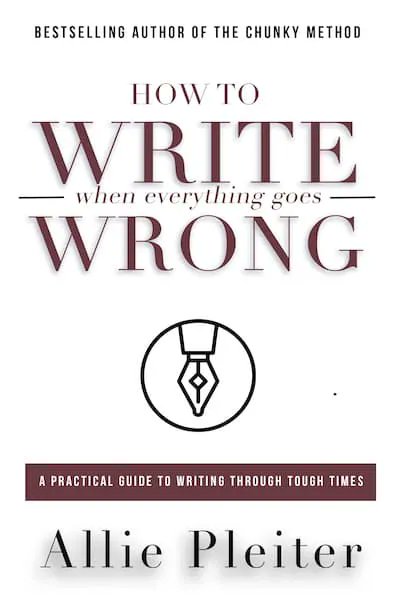 Writing Goals:

If you can type between distractions, go for low numbers more often (e.g. 500 words every day).

If you need to get in the zone,  higher numbers less often (2,000 a week).

There's no wrong way to write!

<a href="/alliepleiter/">Allie Pleiter</a> #writingtips 
buff.ly/35B7gtV