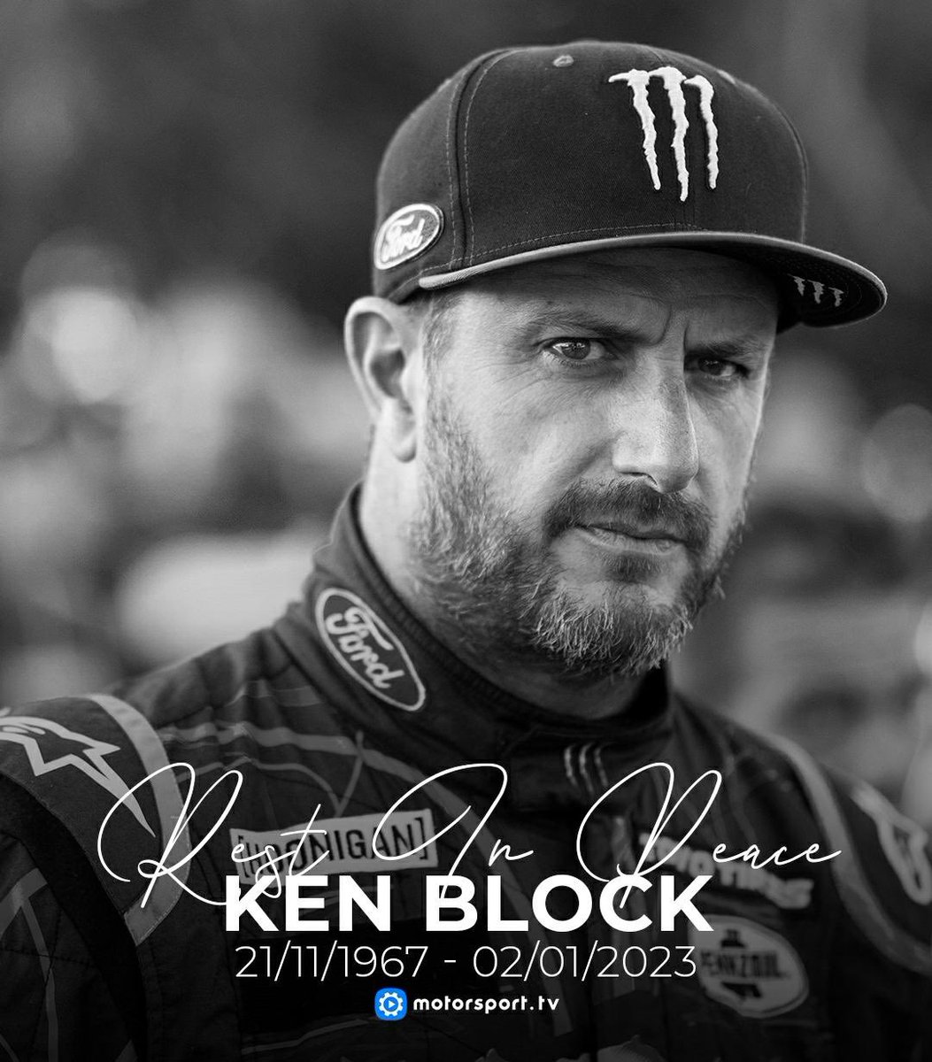 LuisMThen's tweet photo. Mis condolencias para la familia.
Se fue grande en el automovilismo.
Ken Block 1967-2023 https://t.co/yfnJsNWY3A