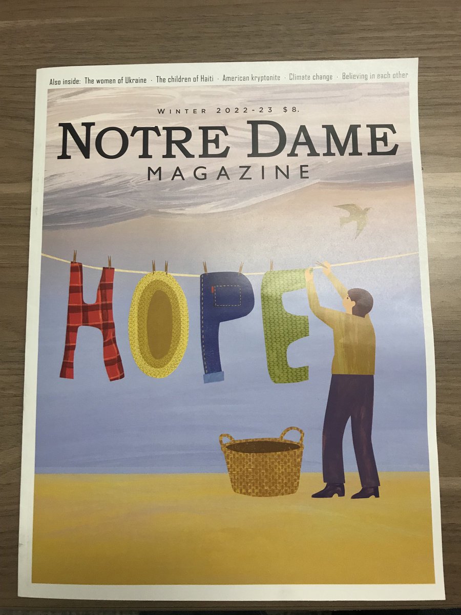 MFosmoe's tweet photo. Hot off the presses — and heading to mailboxes this week!
#winterissue @ndmagazine https://t.co/fc6qz8BcJO