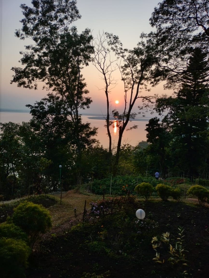 A beautiful sunset which I have been longing to see for a long time 😍