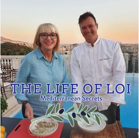 LesDamesNY's tweet photo. If you missed the season premiere of Dame Maria Loi’s “Life of Loi: Mediterranean Secrets,” check @ampublictv for local listings&amp;  stream on @pbspassport! #pbstv #gbh #wgbh #amptv @visitgreecegr #greece #lifeofloi #oliveoil #healthyrecipes #acropolis #loiestiatorio #newyorkcity https://t.co/IdEsRepYwt
