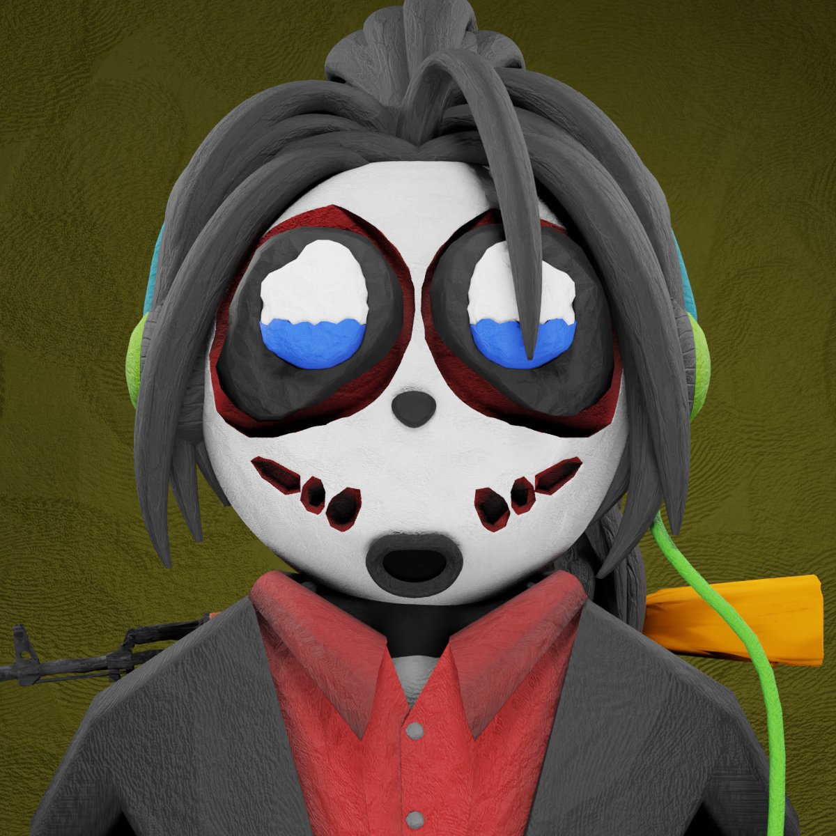 Hello from the Valley of Peace,

A mafia panda walks into a bar with an ak-47.. what happens?

#Cardano #CNFTArtist #NFTs #NFTCommunity #ClayPandas