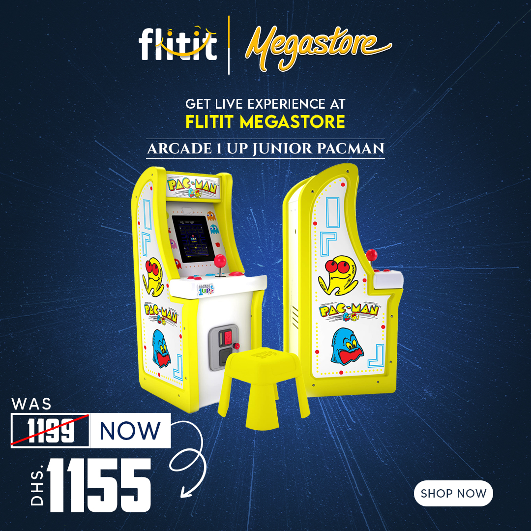 flitit2's tweet photo. |Arcade 1up Junior Pacman|
Get live experience at @flititmegastore
.
.
[ Now offering IN-STORE PICKUP]
.
#flitit #flititmegastore #pacman #arcade https://t.co/d0xuYd2tE8