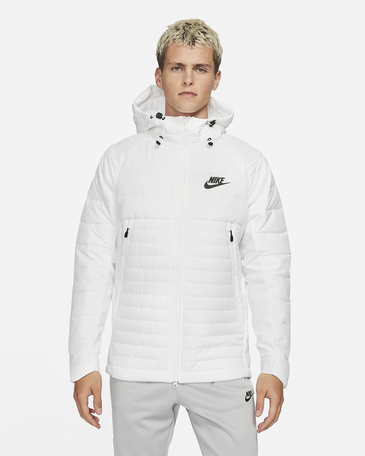 Doudoune nike blanche homme hotsell