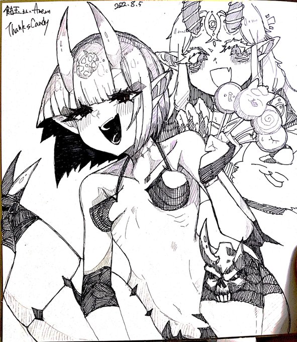 そういや去年送った色紙3枚貼っておきます 