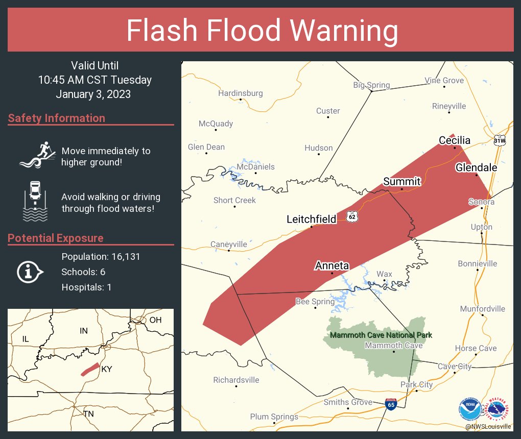 NWSFlashFlood on Twitter "Flash Flood Warning continues for