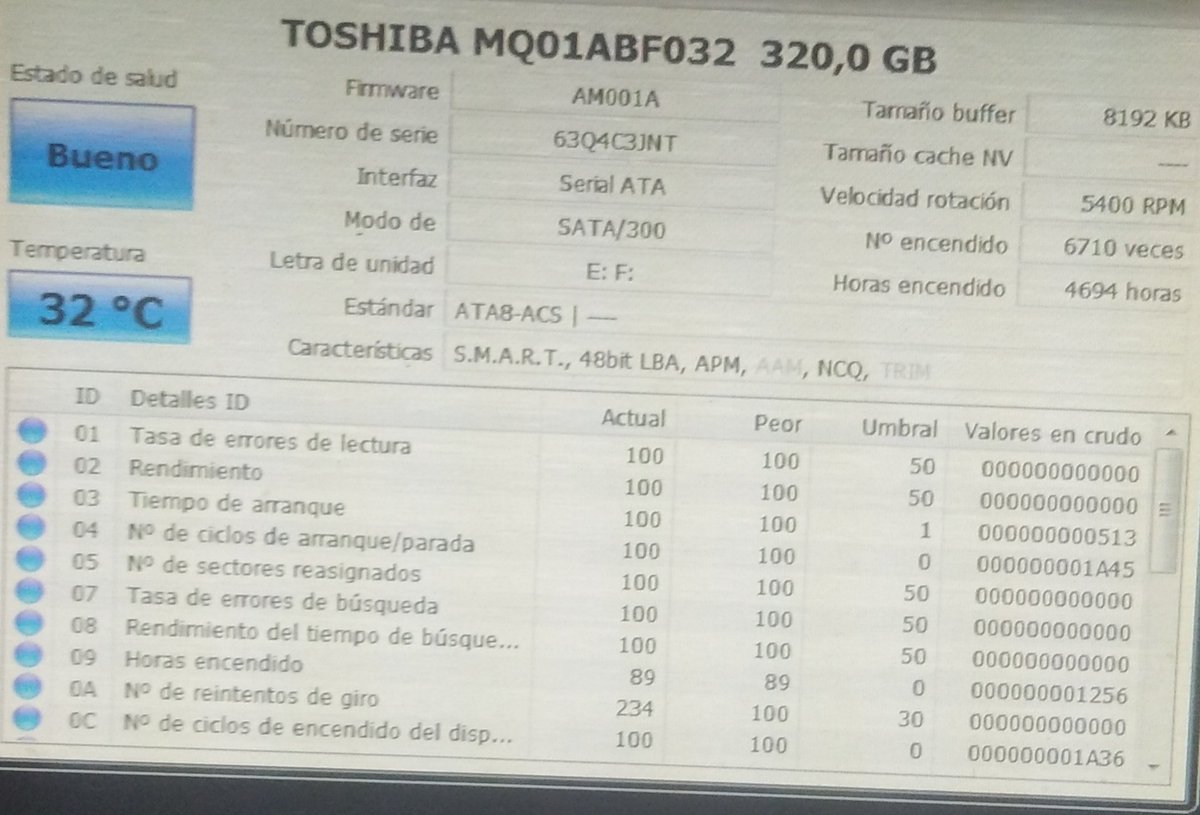 DEVENTAS76's tweet image. Disco Duro Sata de 320 GB, usado pero en excelente estado operativo, Ideal para Laptops, PC.
Vendedor 100% responsable
Las fotos publicadas son reales
Nota: solo me queda una unidad
No somos Tienda Física,
Lo Mejor.. entregas personales (cero 🚫 estafa 😎) 
Aprovecha y Compralo
