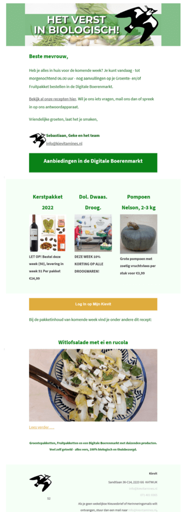 Kievit zet een stap vooruit, een flinke - vandalencommunicatie.com/nieuws/kievit-…