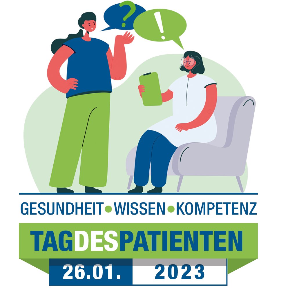 Nicht über, sondern mit Patienten sprechen: Darum geht´s beim Tag des Patienten am 26. Januar. Die Bundesverbände Patientenfürsprache und Beschwerdemanagement freuen sich über rege Teilnahme😀. Infos und Downloads unter tagdespatienten.de