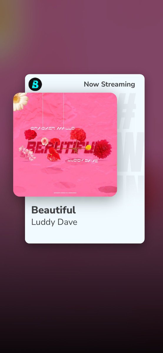 Music producer and songwriter Cracker Mallo <a href="/mallothegod/">Cracker Mallo</a> teams up sensational artist Luddy Dave <a href="/luddy_dave/">Luddy Dave</a> to deliver a well refined RnB tune #Beautiful 😍

Stream this fresh jam on Boomplay! 👉🏾 Boom.lnk.to/LuddyDaveBeaut…

#Boomplay #LuddyDave #HomeOfMusic