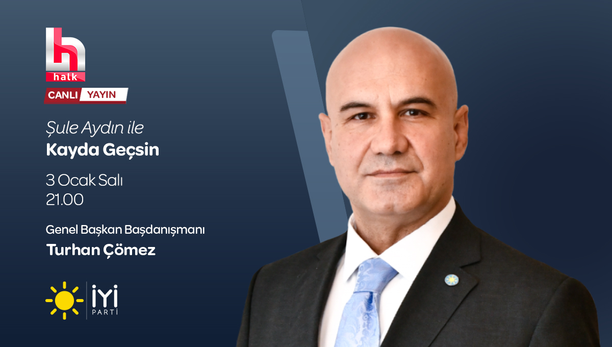 Genel Başkan Başdanışmanımız Sayın <a href="/ComezTurhan/">Turhan Çömez</a>;

🗓️ 3 Ocak Salı (bugün)
🕘 21.00'de
📺 Halk TV ekranlarında 

Şule Aydın ile #KaydaGeçsin programına konuk oluyor.

Sizleri de ekran başına bekliyoruz.👍🏻